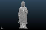 佛像三维立体图站佛 圆雕图 佛主模型 3D STL 西方释迦弥勒佛像2