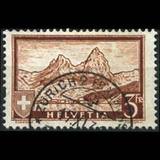 瑞士1931年山脉湖泊风光(信销)1全(斯科特价美元5.25)(XH546)