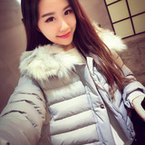 2015冬装新款韩版学生时尚加厚棉衣女短款羽绒棉服修身显瘦外套潮