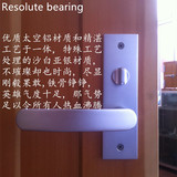 【中尾】厂家NAKAO门锁原装进口优质太空铝室内门简约木门锁松下