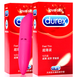 杜蕾斯超薄装避孕套24只超润滑薄型安全套夫妻成人情趣计生用品