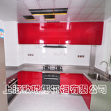 上海304不锈钢零甲醛无辐射全不锈钢整体橱柜不锈钢厨房厨柜台面