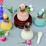景德镇陶瓷器花瓶创意小花插 spa美容专用精油瓶精油壶闻香瓶特价