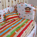 婴儿床床品 床帏 床靠 婴儿床上用品 可定做 全棉 可拆洗不含床
