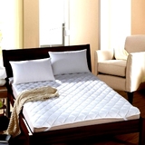 素色绗绣夹棉床垫保护垫单人双人可折叠床褥子床护垫地板垫