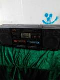 老上海星球收录音机老物件收藏老式二手旧播放机双音箱磁带机清仓