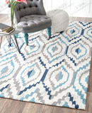 简约现代客厅地毯茶几沙发地毯 欧式宜家卧室床边样板间地毯定制