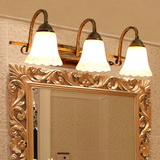 欧柏图 欧式镜前灯 浴室LED卫生间梳妆台简约镜柜灯化妆灯饰具J56