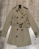 英国代购 Burberry女装嘎巴甸Trench风衣短款正品大衣39688301