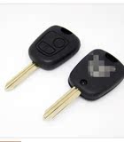 汽车钥匙遥控雪铁龙遥控钥匙一体替换外壳 汽车钥匙改装壳