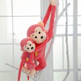 长臂猴子毛绒玩具小猴子公仔抱枕玩偶儿童布娃娃送男女生日礼物孩