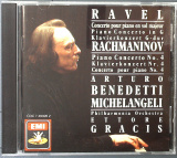 古典CD EMI 拉威尔 拉赫玛尼诺夫 钢琴 米开朗杰利 格拉西斯