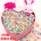 包邮520颗千纸鹤糖果味礼盒装彩虹水晶棒棒糖送女友生日创意礼物