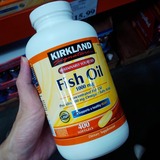 美国代购 原装可兰kirkland欧米伽3软胶囊400粒fish oil深海鱼油