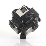 GoPro Hero4/3+ 360度720度全景图片视频 支架 街景航拍全景系统