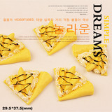 琦文琦雅》韩国创意家装饰礼品立体冰箱贴磁铁磁贴食物蛋糕披萨
