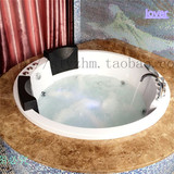 按摩双人浴缸精装修卫浴1.5m-1.8m泡泡按摩七彩灯浴室嵌入式浴缸