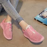 夏季透气学生网鞋休闲鞋韩国ulzzang运动鞋韩版黑色跑步鞋子女