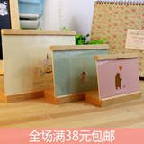 小二班 实木桌面 摆台相框5 6 7寸10寸创意相架儿童相画框 横竖