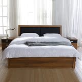 简约现代板式床储物床抽屉木床软包双人床1.5米1.8米气动床定制床