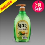【现货】韩国CJ LION有机洗洁精原装进口蔬菜水果餐具1kg不伤手