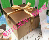 土豪金新款生日蛋糕盒6 8 10 12 14寸 烘焙包装厂家批发蛋糕盒子