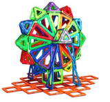 磁力片积木搭磁性磁铁建构片儿童益智吸铁石拼图玩具