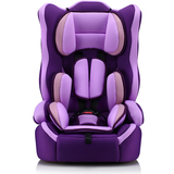 宝宝儿童安全座椅汽车用进口简易车载婴儿安全座椅提篮3-12周岁