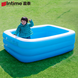 盈泰充气游泳池三环加厚加高成人家庭环保塑料戏水池婴儿宝宝浴缸