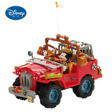 迪士尼Disney正品 米奇无线遥控汽车探险车智能儿童电动玩具车