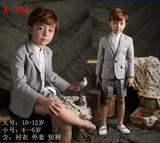儿童摄影服装2016新款男童批发韩式影楼儿童服装拍照服A-734