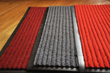 包邮双条纹PVC防滑复合地垫进门吸水蹭土条纹地毯防水室外地垫