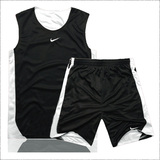 耐克篮球服套装男双面透气团购定制球衣印字号订制队服短袖球衣