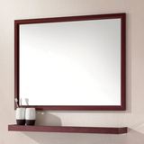 太空铝合金卫生间浴室镜子组合壁挂镜洗手间梳妆卫浴镜柜带置物架