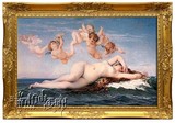 瑞杰欧式油画卧室手绘装饰画裸女天使壁画墙画挂画古典人物gd004