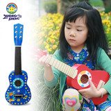 包邮正品木质儿童小吉他可弹奏儿童乐器玩具吉他21寸6弦高档送礼