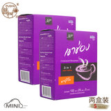 泰国进口高盛/高崇卡布奇诺速溶三合一咖啡盒装100克5条装×2盒