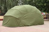 伸缩车蓬防雨车衣停车棚半自动简易移动折叠车库加厚车罩户外帐篷