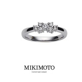 日本代购 MIKIMOTO 御木本 钻石 戒指/钻戒  包邮 婚戒 铂金 直邮