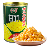 广东甘竹玉米罐头即食甜玉米粒罐头425g/罐沙拉披萨玉米烙原料