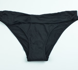 外贸原单高档面料Bikini黑色比基尼裤子 高品质泳衣单件 女 E025