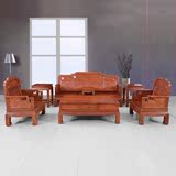 红木沙发 花梨木沙发 东阳红木家具 国色天香中式沙发 雕花沙发