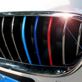 BMW宝马m标改装中网三色贴车贴拉花贴膜纸5系新3系GT 525 X1X5X6