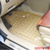 汽车透明塑料防水脚垫 防冻防滑地胶  PVC塑胶乳胶软胶汽车地垫