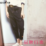 【品牌女装】卡系列专柜正品2016秋装欧版时尚修身牛仔裤K3818