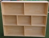 新品特价书柜储物柜子收纳柜整理柜纯天然松木实木书柜可定做