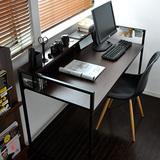 北欧宜家电脑桌台式简易家用书桌台 简约现代写字台笔记本办公桌