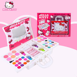 包邮 Hello Kitty凯蒂猫儿童玩具女孩美丽专业化妆箱化妆品礼盒