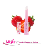 泰国Mistine天然植物持久保湿滋润变色粉嫩小草莓润唇膏口红