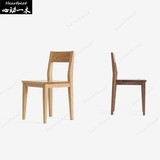 简约实木餐椅 现代中式靠背椅书桌椅电脑椅办公椅餐厅客厅特色椅